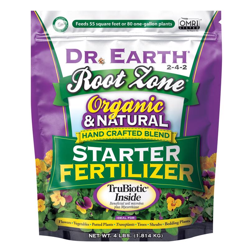 DR. EARTH - Dr. Earth Root Zone Organic Granules Plant Food 4 lb