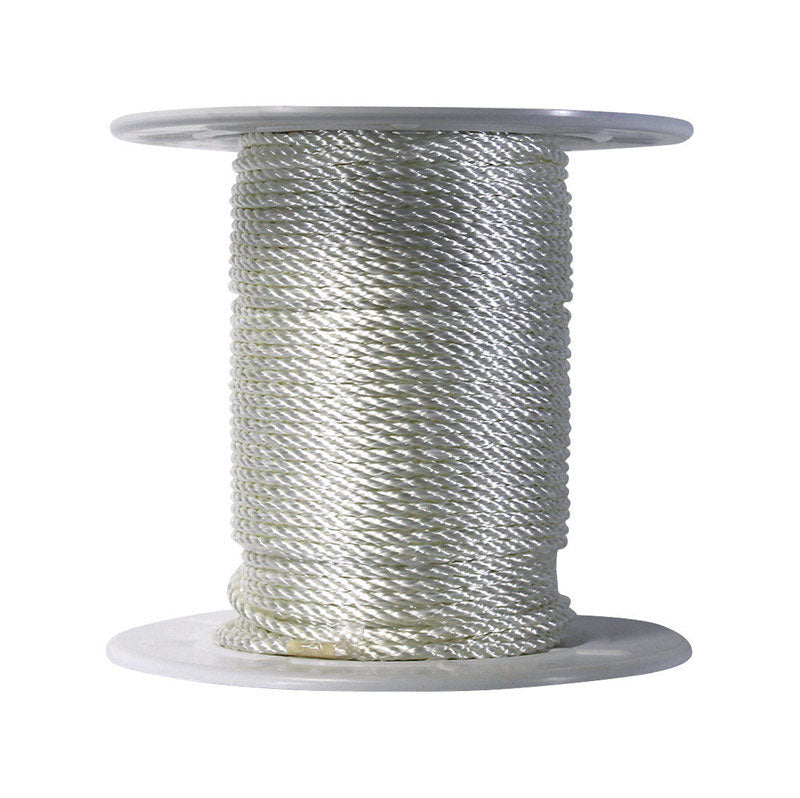 KOCH - Koch 1/4 in. D X 600 ft. L White Twisted Nylon Rope