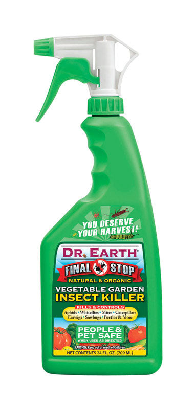 DR. EARTH - Dr. Earth Final Stop Vegetable Garden Organic Insect Killer Liquid 24 oz