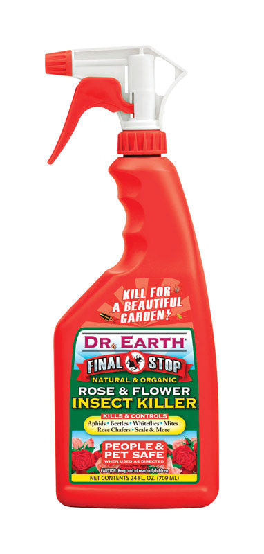 DR. EARTH - Dr. Earth Final Stop Rose & Flower Organic Insect Killer Liquid 24 oz