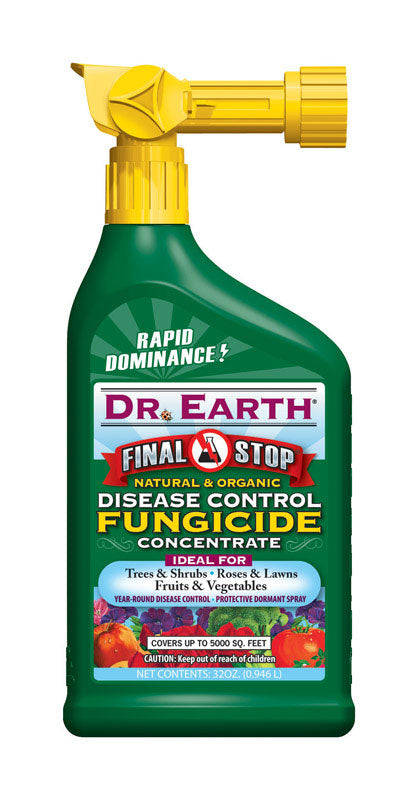 DR. EARTH - Dr. Earth Final Stop Organic Concentrated Liquid Disease and Fungicide Control 32 oz