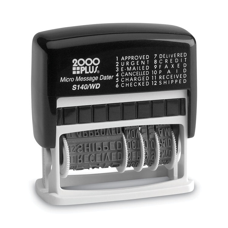 COSCO 2000PLUS - Micro Message Dater, Self-Inking