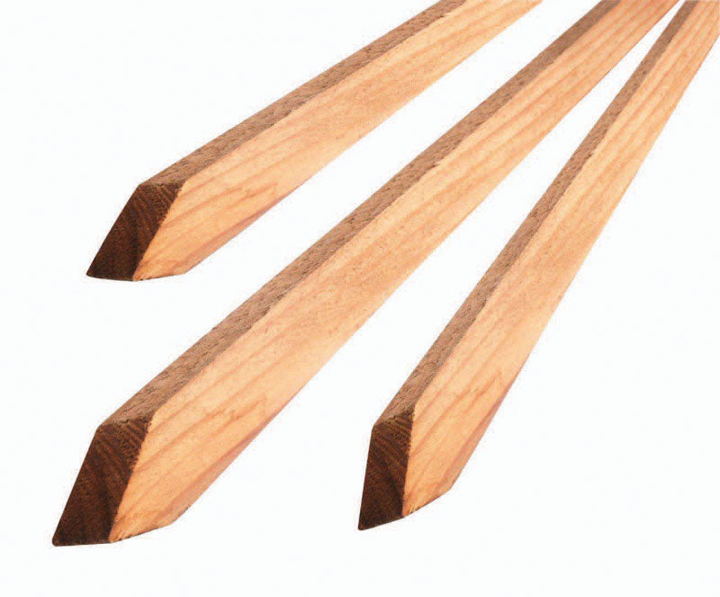 BOND - Bond 4 ft. H X 1 in. W X 1 in. D Brown Wood Garden Stakes - Case of 25