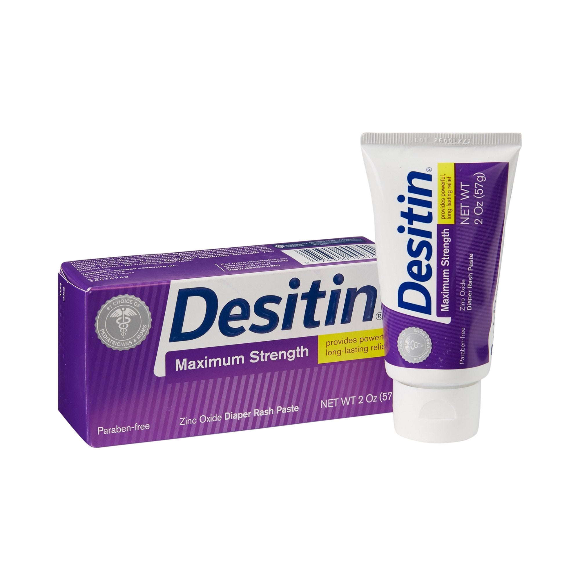 Johnson & Johnson Consumer - Diaper Rash Treatment Desitin® 2 oz. Tube Unscented Paste [1/EA]