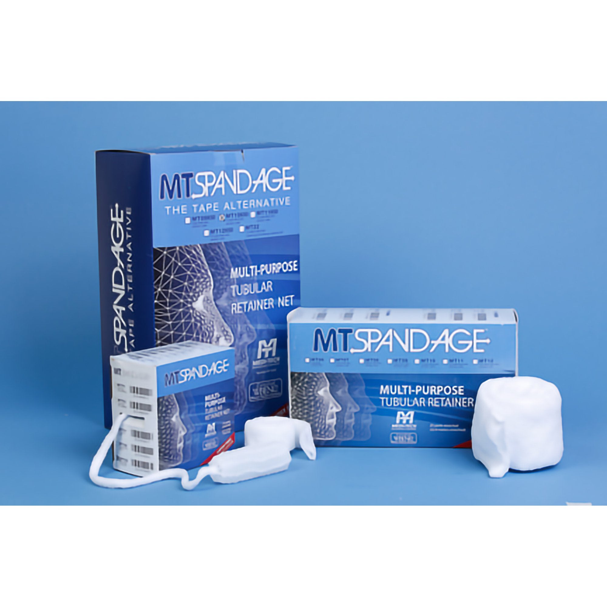 Medi-Tech International - Elastic Net Retainer Dressing MT Spandage™ Tubular Elastic 25 Yard Size 9 White Large Chest / Back / Perineum / Axilla NonSterile [1/EA]