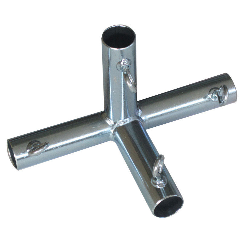 AHC - AHC 3/4 in. Round X 3/4 in. D 3/4 in. D F4 Galvanized Carbon Steel 10 in. L Connector