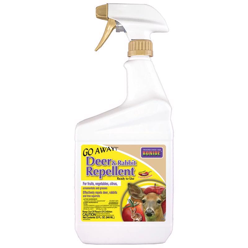 BONIDE - Bonide Go Away Animal Repellent Liquid For Deer and Rabbits 32 oz