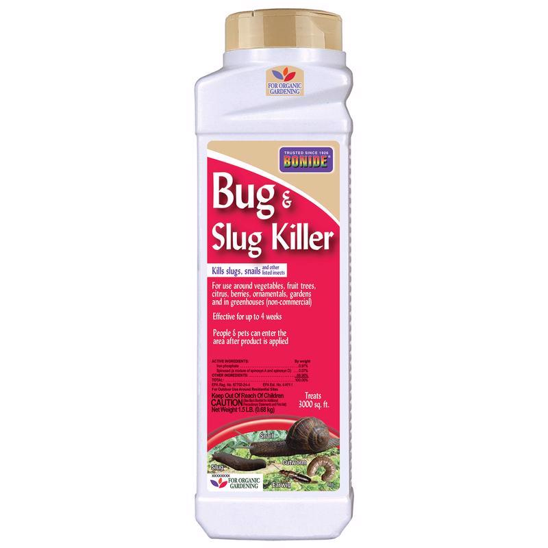 BONIDE - Bonide Bug & Slug Organic Insect Killer Granules 1.5 lb