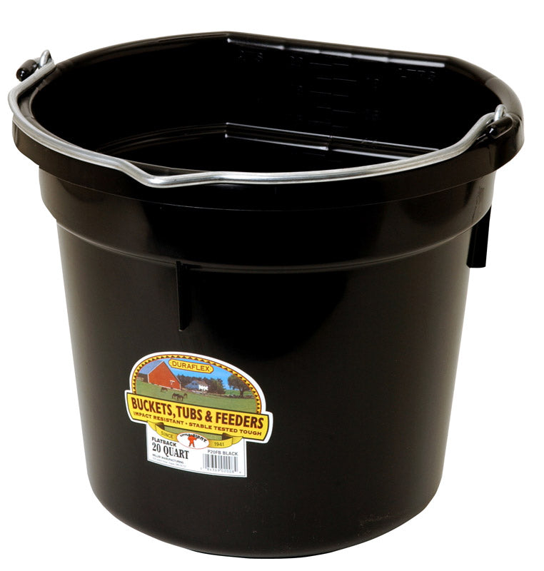 LITTLE GIANT - Little Giant 20 qt Bucket Black