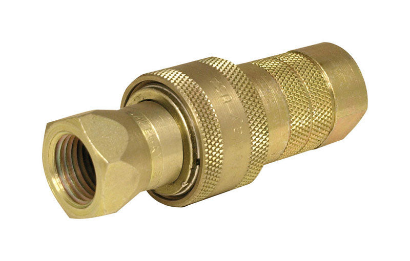 APACHE - Apache Steel 1/2 in. D X 1/2 in. D Hydraulic Coupler 1 pk [39040920]