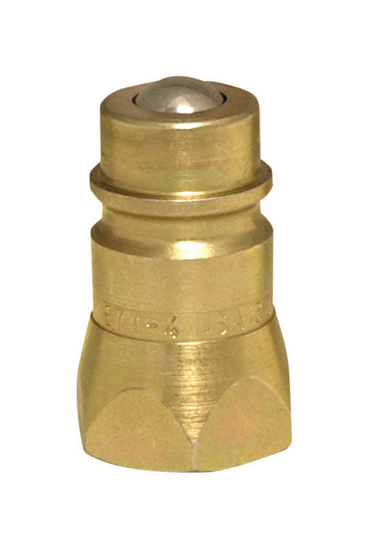 UNIVERSAL - Universal Steel 1/2 in. D X 1/2 in. D Hydraulic Coupler 1 pk