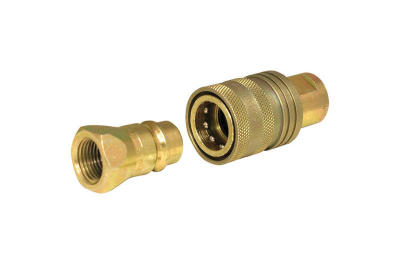 APACHE - Apache Steel 1/2 in. D X 1/2 in. D Hydraulic Coupler 1 pk [39041235]