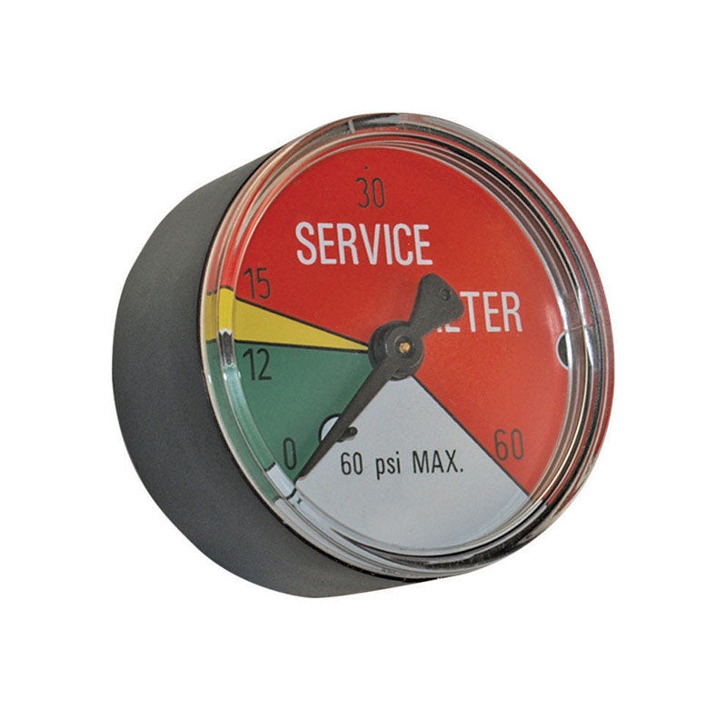 UNIVERSAL - Universal Pressure Gauge 60 psi