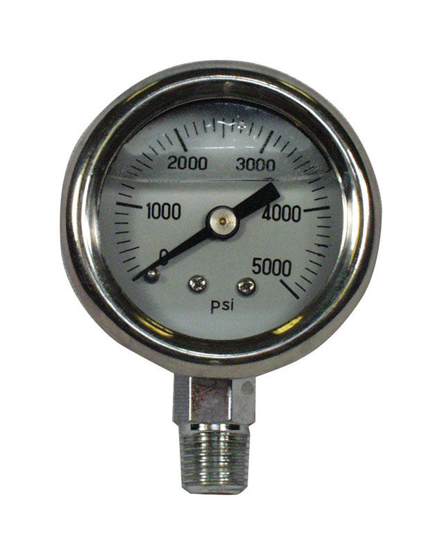 UNIVERSAL - Universal Pressure Gauge 5000 psi