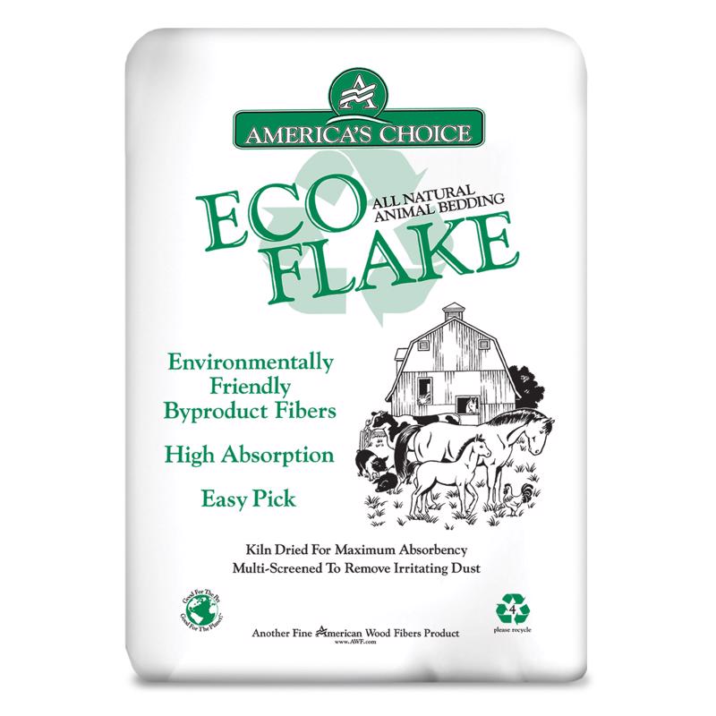AMERICA'S CHOICE - America's Choice Eco Flake 5.5 cu ft Wood Animal Bedding