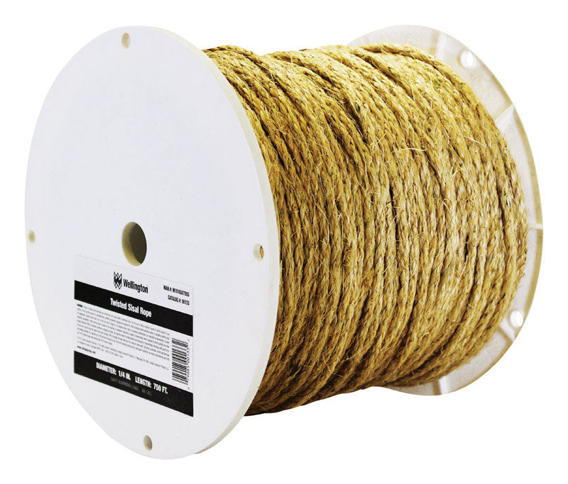 KOCH - Koch 1/4 in. D X 600 ft. L Tan Twisted Sisal Rope