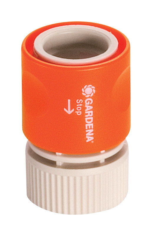 GARDENA - Gardena 5/8 in. Plastic Threaded Female Hose Connector with Water Stop