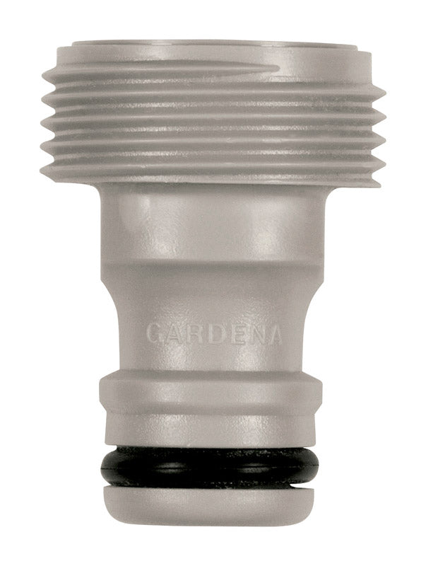 GARDENA - Gardena 5/8 & 1/2 in. Nylon/ABS Threaded Male Hose Accessory Connector