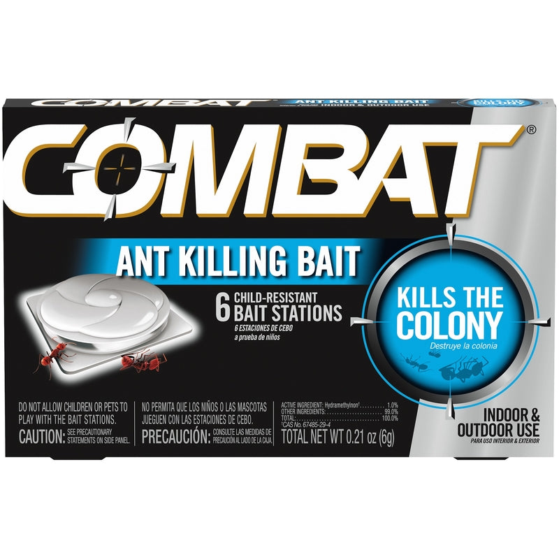 COMBAT - Combat Silver Ant Bait Station 0.21 oz - Case of 12