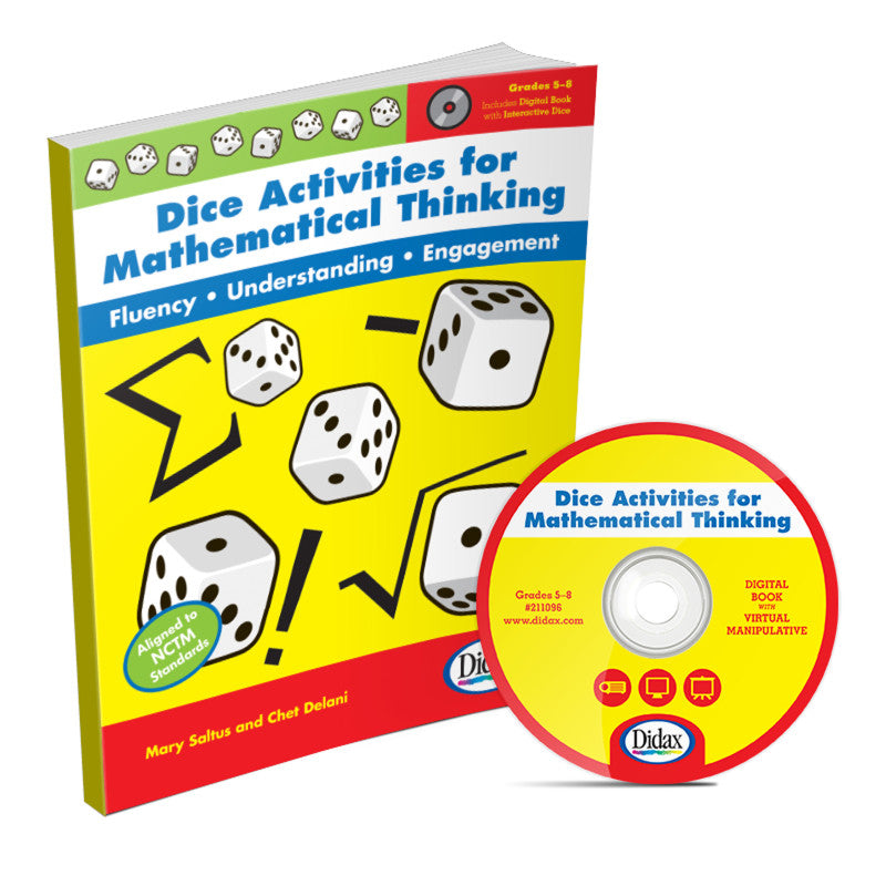 DIDAX - Dice Activities for Mathematical Thinking Book & CD