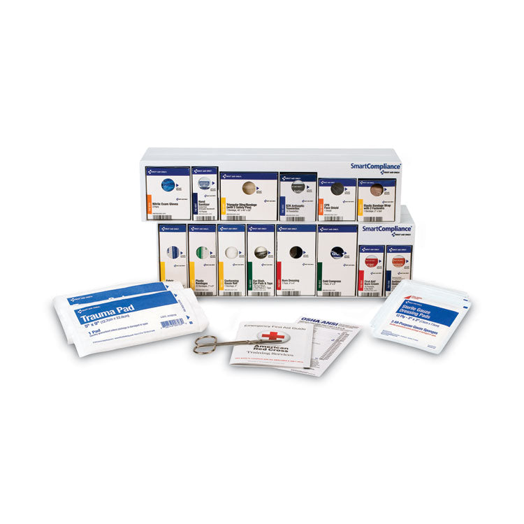 First Aid Only - SmartCompliance RetroFit Grids, 109 Pieces, Plastic Case