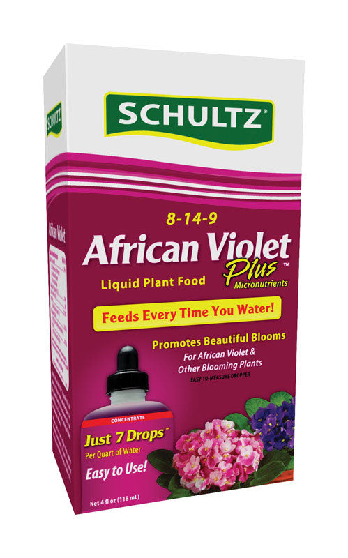 SCHULTZ - Schultz African Violet Plus Liquid Plant Food 4 oz