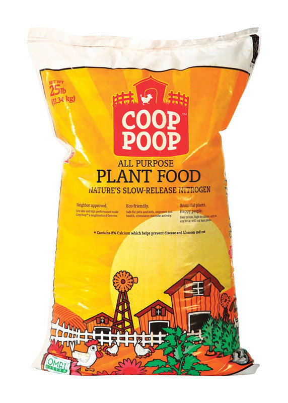 COOP POOP - Coop Poop Organic Granules Plant Food 25 lb