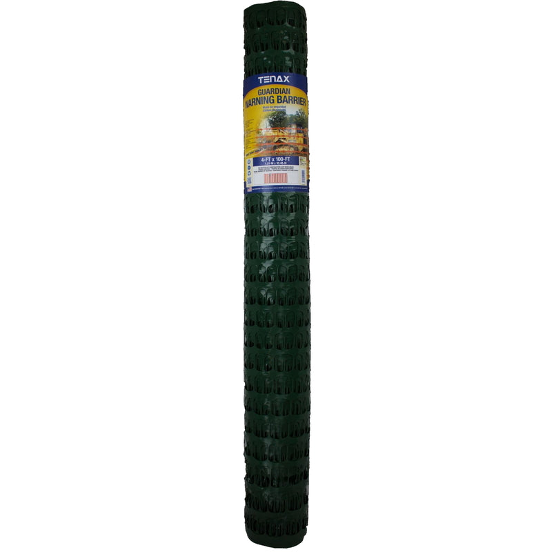 TENAX - Tenax Guardian 4 ft. H X 100 ft. L Polyethylene Barrier Netting Green