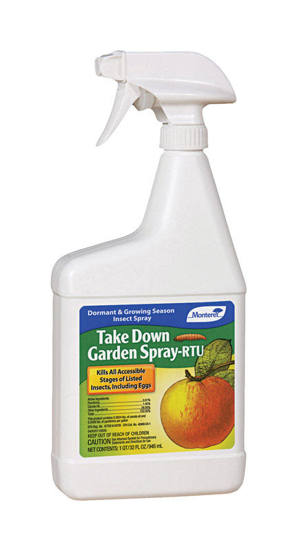 MONTEREY - Monterey Take Down Garden Spray Insect Killer Liquid 32 oz