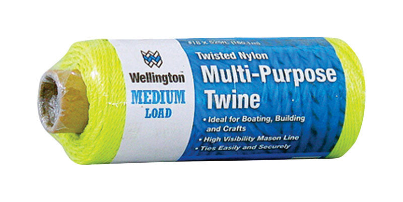 WELLINGTON - Wellington #18 in. D X 525 ft. L Yellow Twisted Nylon Twine