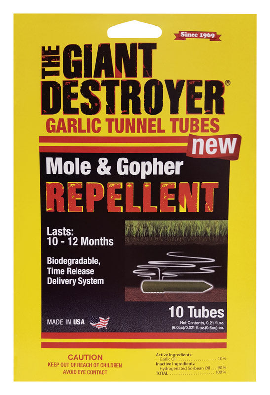 ATLAS - Atlas The Giant Destroyer Animal Repellent Tubes For Gophers and Moles 0.21 oz