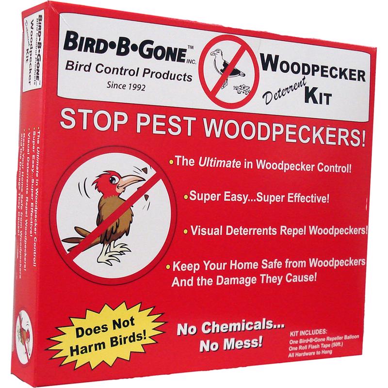 BIRD-B-GONE - Bird-B-Gone Bird Deterrent Kit For Woodpeckers 5 pk