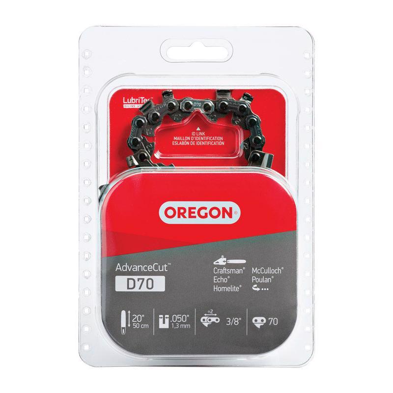 OREGON - Oregon AdvanceCut D70 20 in. 70 links Chainsaw Chain
