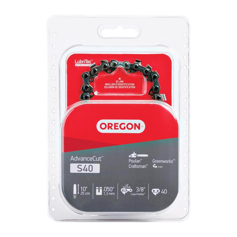 OREGON - Oregon AdvanceCut S40 10 in. 40 links Chainsaw Chain