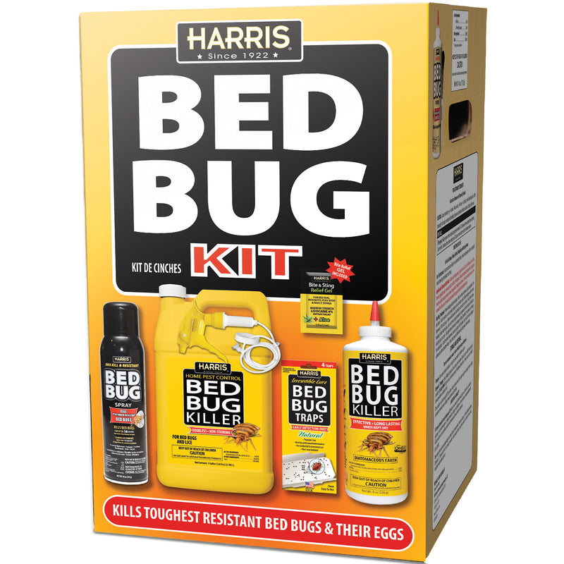 HARRIS - Harris Bed Bug Kit Liquid 4 pc