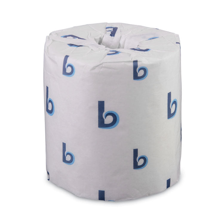 Boardwalk - 2-Ply Toilet Tissue, Septic Safe, White, 156.25 ft Roll Length, 500 Sheets/Roll, 96 Rolls/Carton