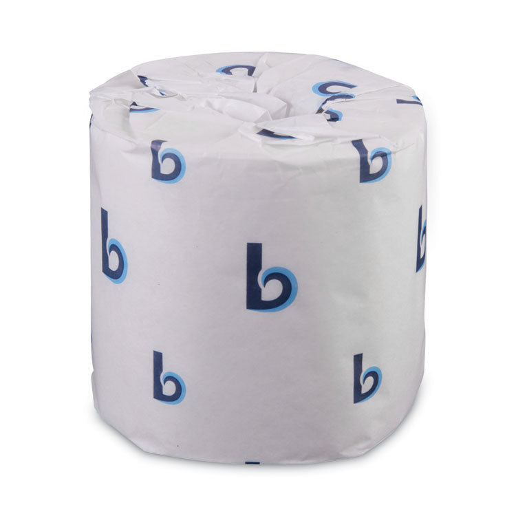 Boardwalk - 2-Ply Toilet Tissue, Standard, Septic Safe, White, 4 x 3, 500 Sheets/Roll, 96 Rolls/Carton