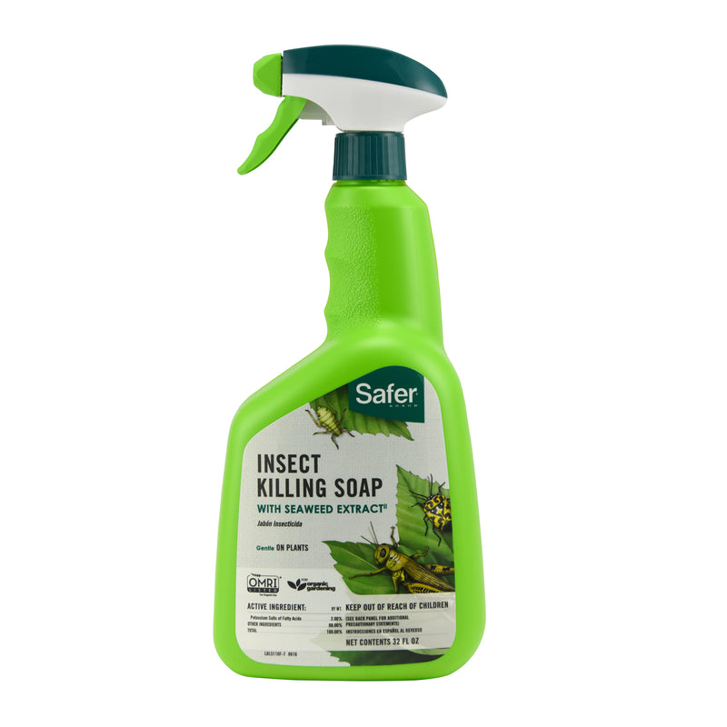 SAFER - Safer Brand Organic Insect Killing Soap Liquid 32 oz