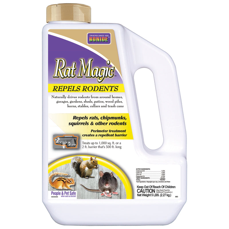 BONIDE - Bonide Rat Magic Animal Repellent Granules For Rodents 5 lb