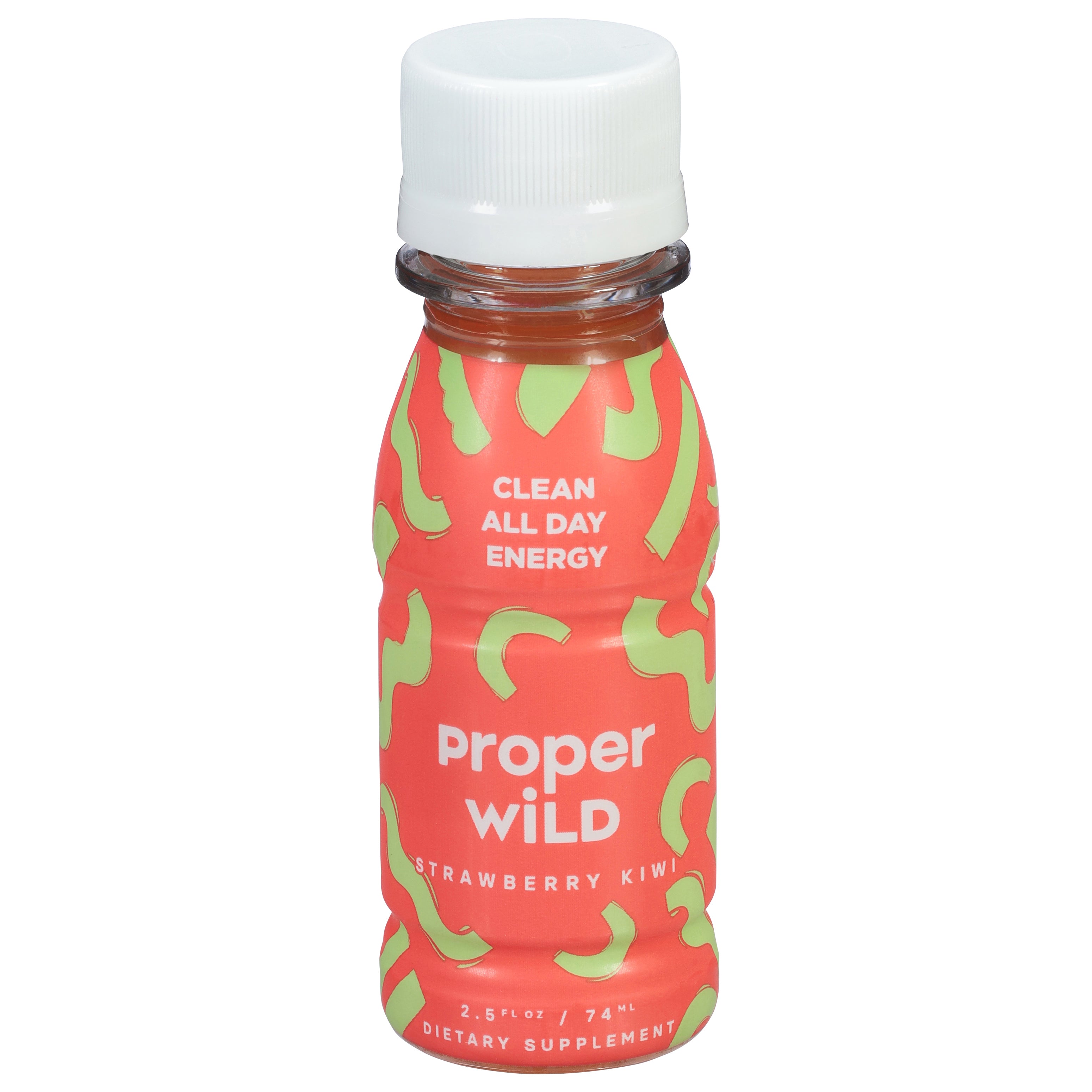 Proper Wild Proper Wild Strawberry Kiwi Energy Drink 2.5 fl oz - Case of 12
