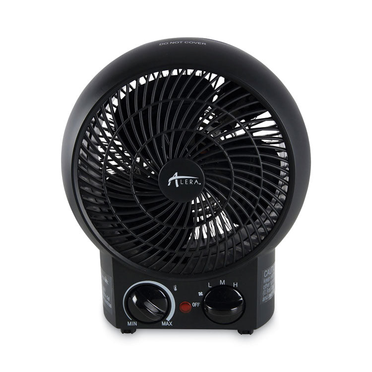 Alera - Heater Fan, 1,500 W, 8.25 x 4.37 x 9.5, Black