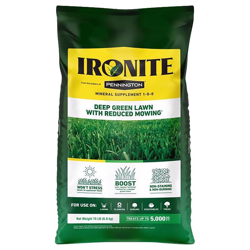 IRONITE - Pennington Ironite All-Purpose Lawn Fertilizer For All Grasses 5000 sq ft