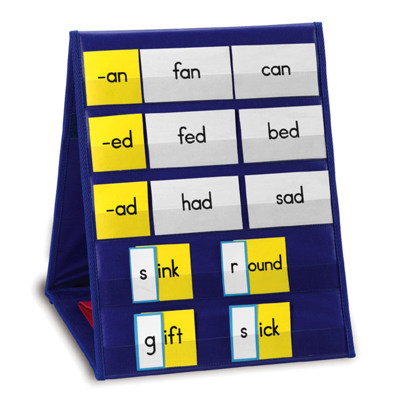 LEARNING RESOURCES - Double-sided Tabletop Pocket Chart