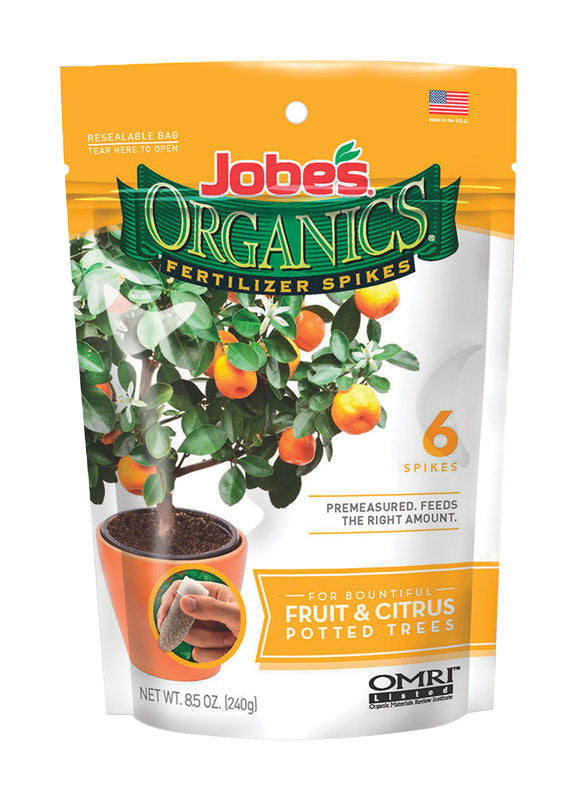 JOBE'S - Jobe's Organic 3-5-5 Plant Fertilizer 6 pk - Case of 10