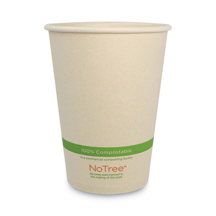 World Centric - No Tree Paper Bowls, 32 oz, 4.4" Diameter x 5.8"h, Natural, Sugarcane, 500/Carton