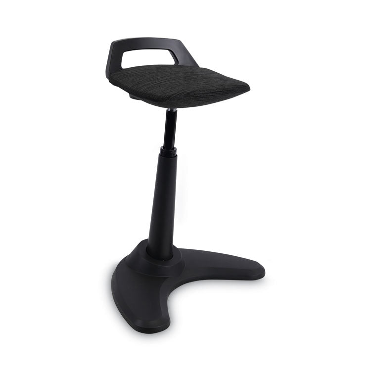 Alera - Alera AdaptivErgo Sit to Stand Perch Stool, Supports Up to 250 lb, Black