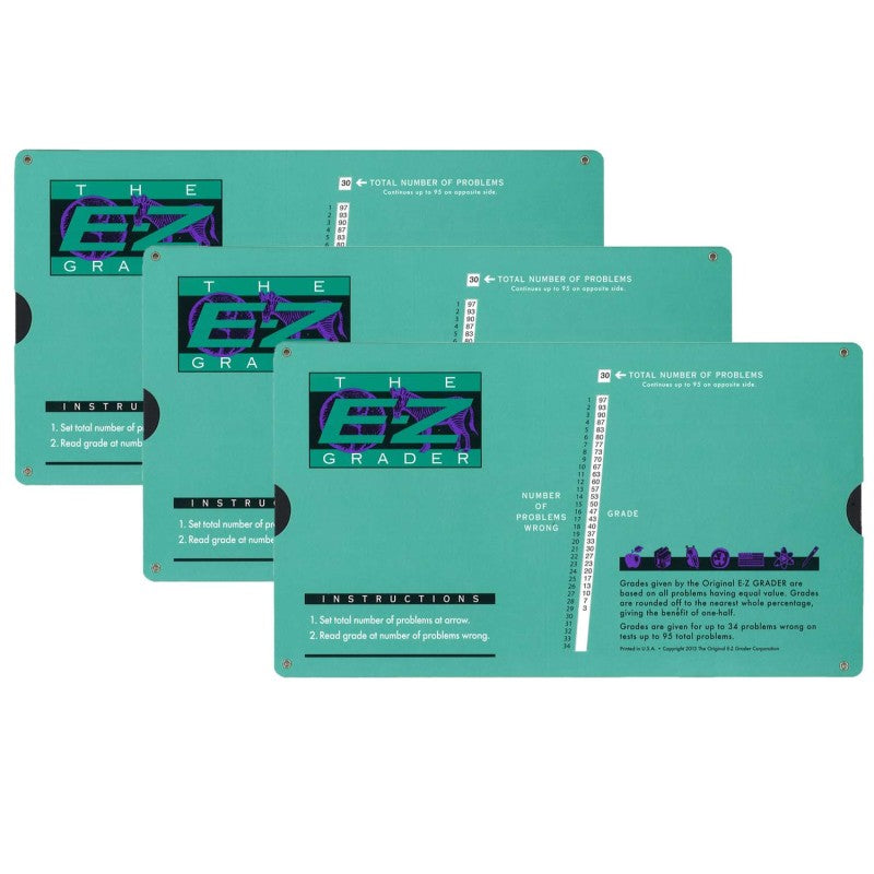 ORIGINAL E-Z GRADER - E-Z Grader, Original Green, Pack of 3