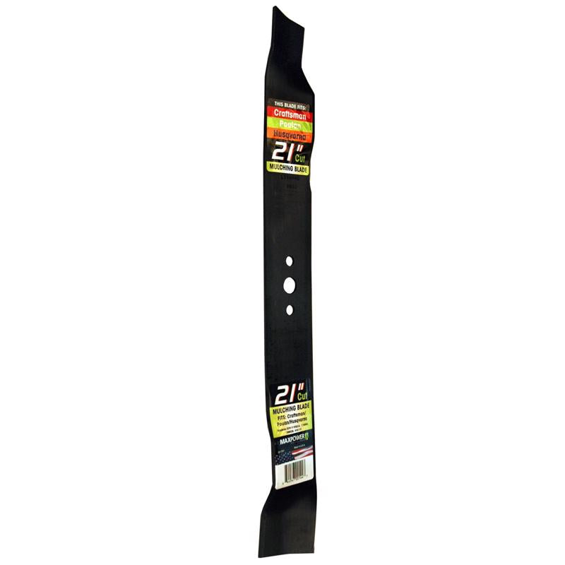 MAXPOWER - MaxPower 21 in. Mulching Mower Blade For Walk-Behind Mowers 1 pk