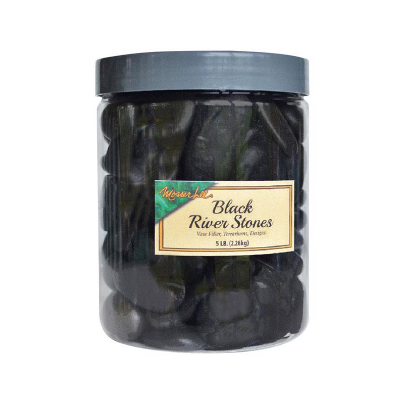 MOSSER LEE - Mosser Lee Black River Stone Vase Filler 5 lb