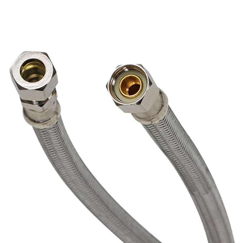 FLUIDMASTER - Fluidmaster 3/8 in. Compression X 3/8 in. D Compression 20 in. Stainless Steel Connector